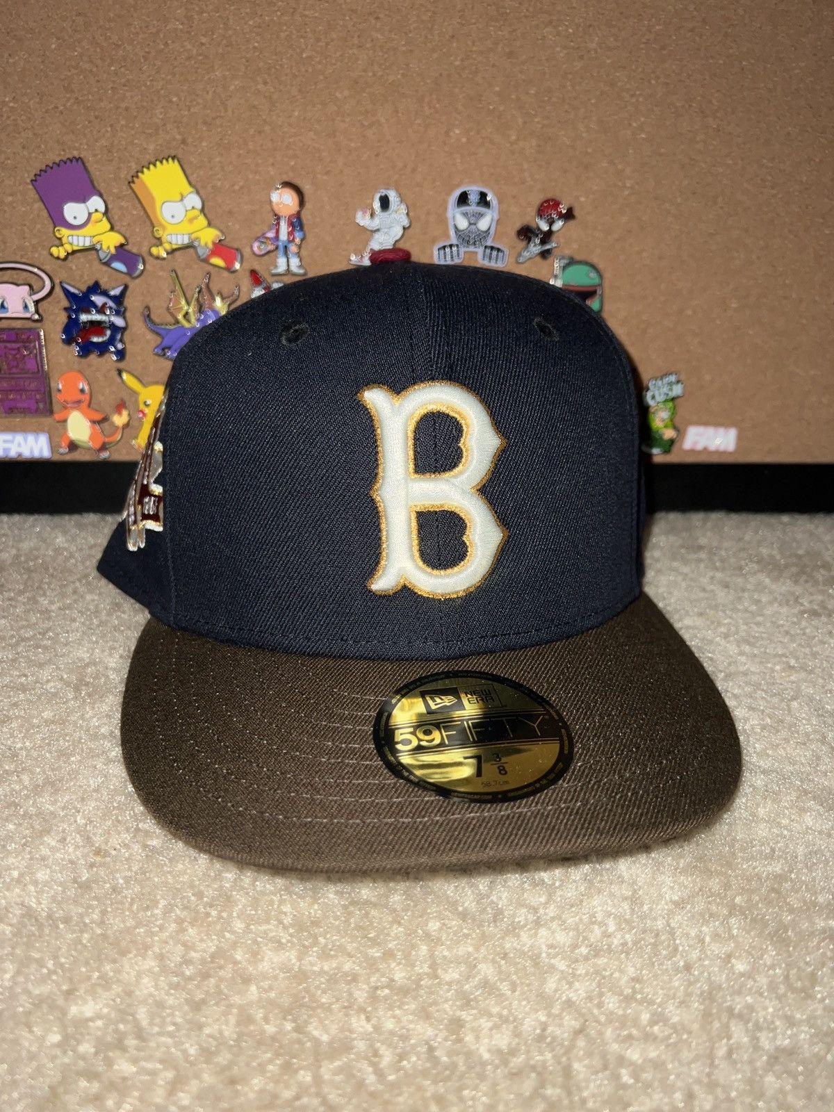 MLB Boston Red Sox Two Tone New Era 7 3/8 Size ONE SIZE - 2 Thumbnail