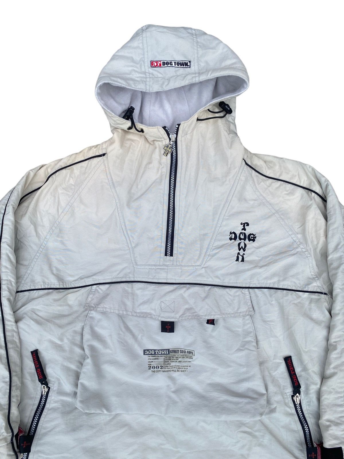 Dogtown Dog Town Vintage Hoodies Jacket. #A4 Size US XXL / EU 58 / 5 - 3 Thumbnail