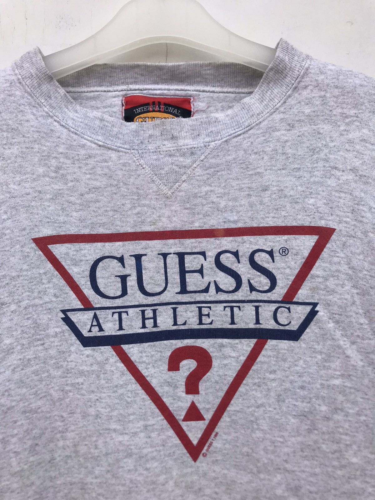 Guess Vintage Guess 1995 Big Logo Sweatshirt Size US L / EU 52-54 / 3 - 3 Thumbnail