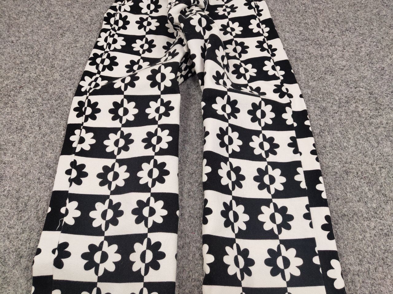 Japanese Brand Vintage 90s checkerboard pattern Jeans Japanese Streetwear Size 32" / US 10 / IT 46 - 9 Thumbnail