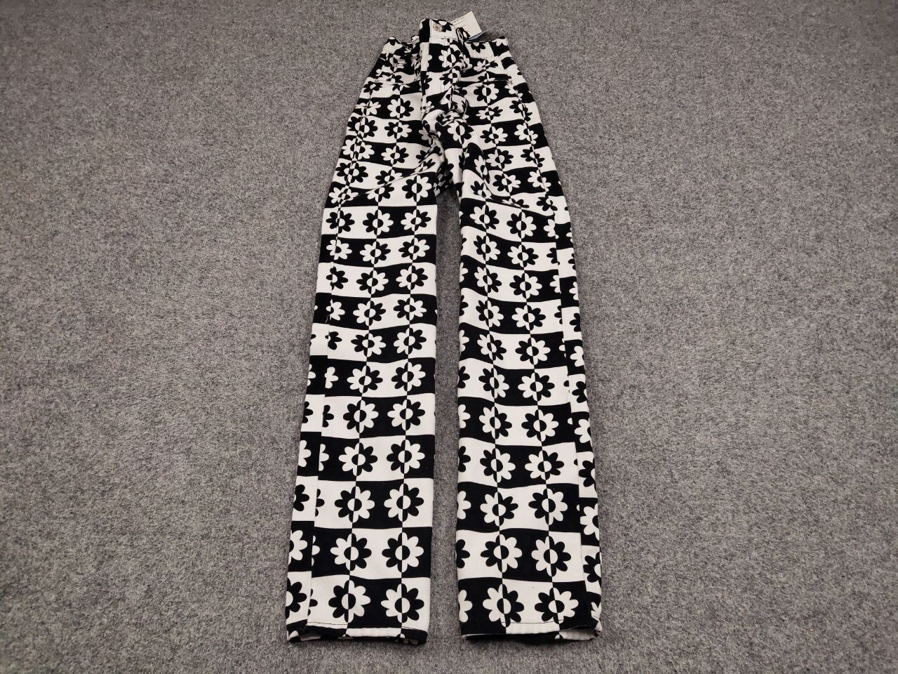 Japanese Brand Vintage 90s checkerboard pattern Jeans Japanese Streetwear Size 32" / US 10 / IT 46 - 2 Thumbnail