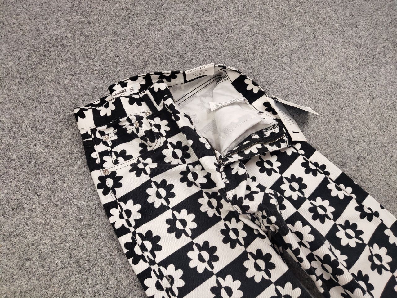 Japanese Brand Vintage 90s checkerboard pattern Jeans Japanese Streetwear Size 32" / US 10 / IT 46 - 12 Thumbnail