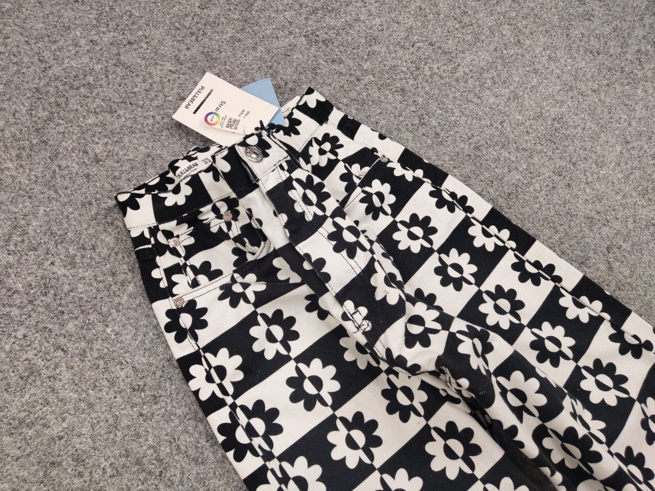 Japanese Brand Vintage 90s checkerboard pattern Jeans Japanese Streetwear Size 32" / US 10 / IT 46 - 11 Thumbnail