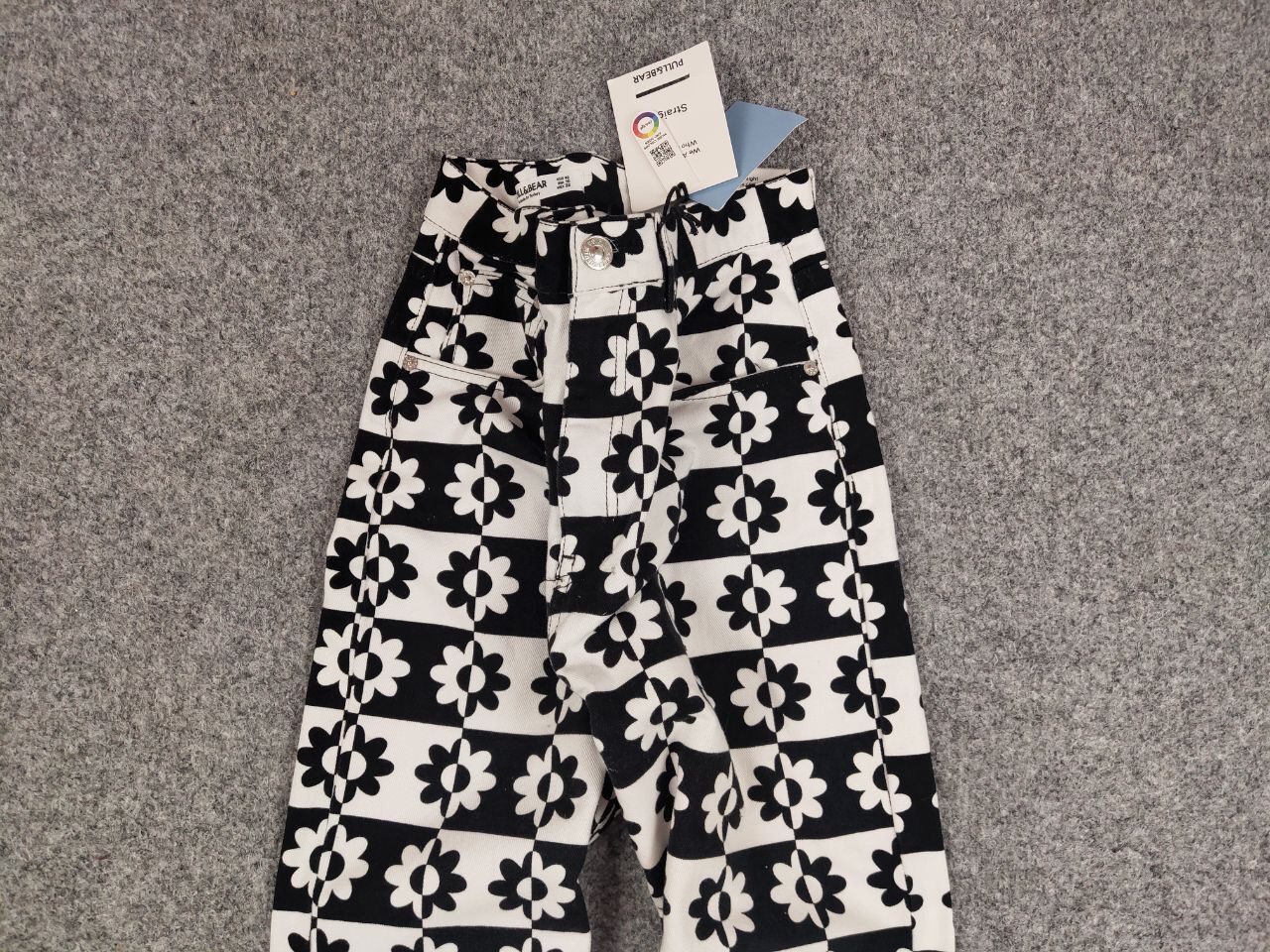 Japanese Brand Vintage 90s checkerboard pattern Jeans Japanese Streetwear Size 32" / US 10 / IT 46 - 7 Thumbnail