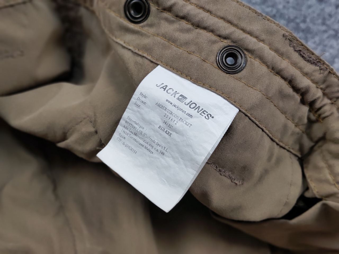 Japanese Brand Vintage 90's Japan Casual Beige Cargo Pants Dragon Logo Size US 34 / EU 50 - 21 Thumbnail