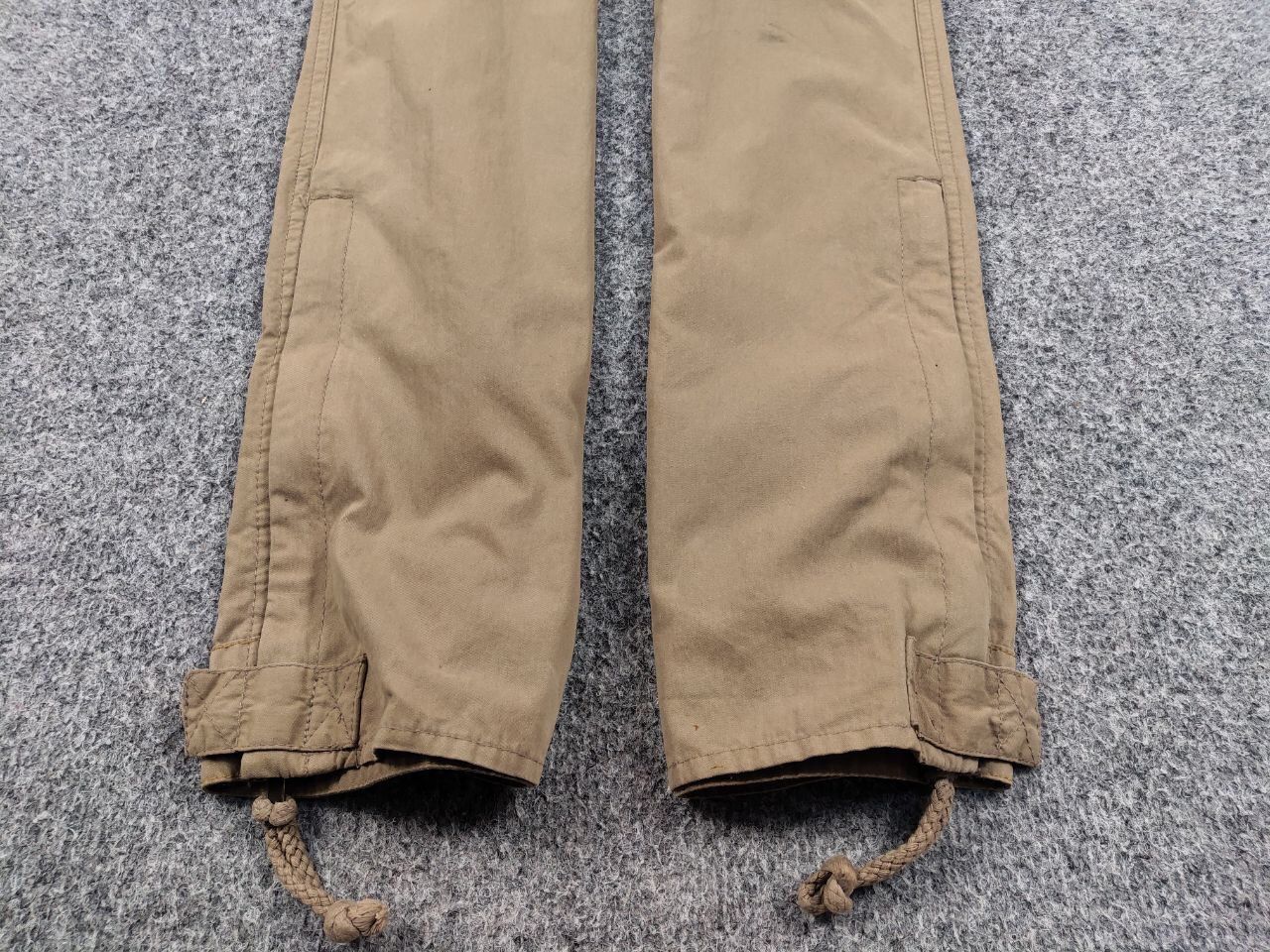 Japanese Brand Vintage 90's Japan Casual Beige Cargo Pants Dragon Logo Size US 34 / EU 50 - 7 Thumbnail