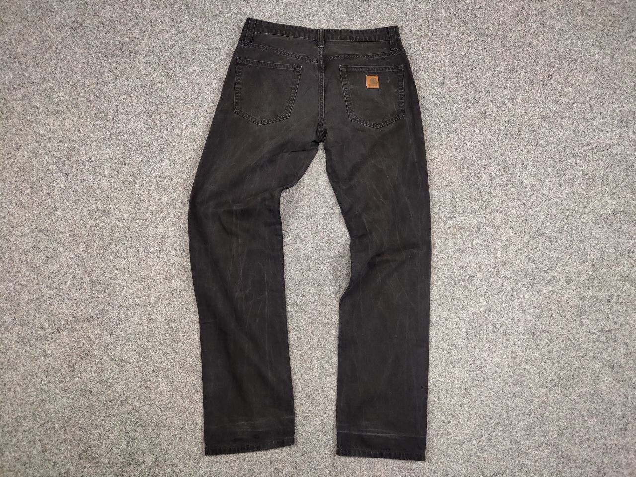 Carhartt Vintage 90's Carhartt Slim Pants Black Denim Casual Jeans Size US 31 - 15 Thumbnail