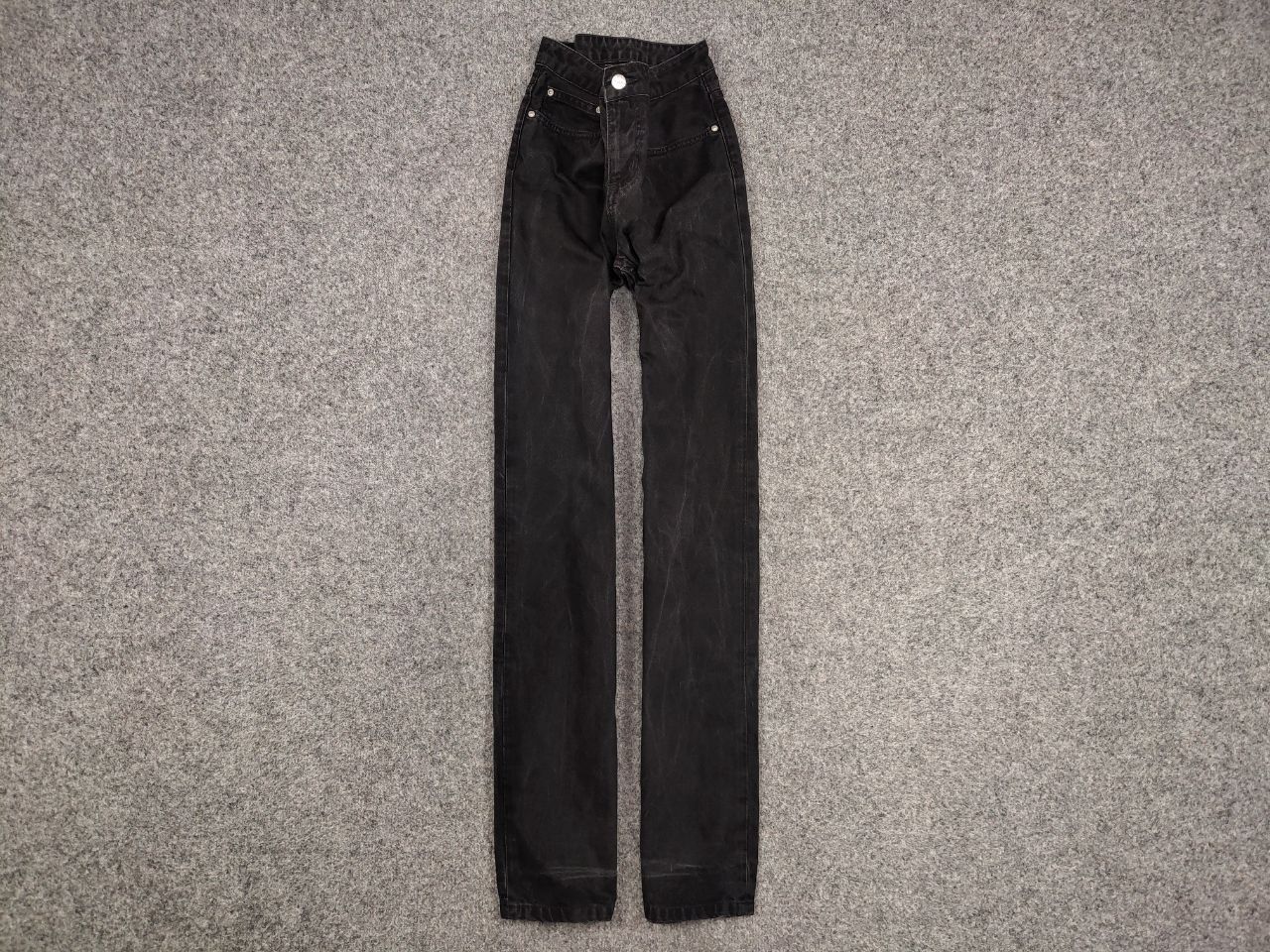 Carhartt Vintage 90's Carhartt Slim Pants Black Denim Casual Jeans Size US 31 - 1 Thumbnail