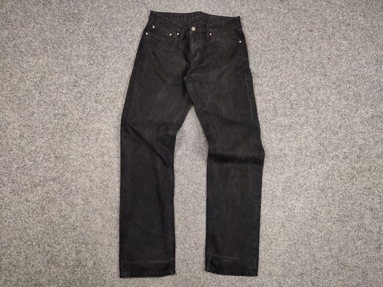 Carhartt Vintage 90's Carhartt Slim Pants Black Denim Casual Jeans Size US 31 - 14 Thumbnail
