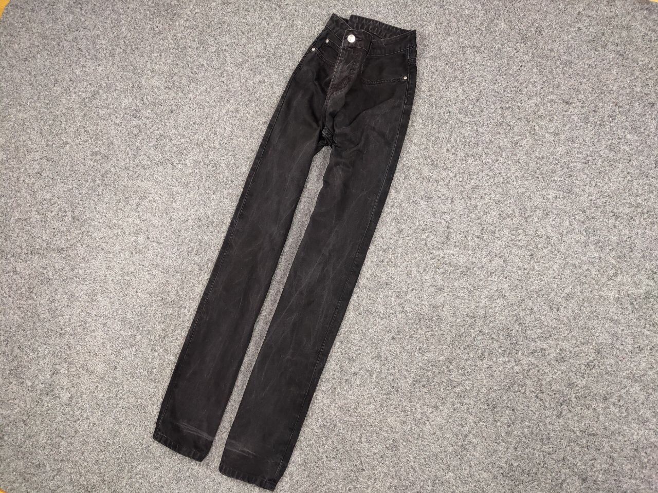 Carhartt Vintage 90's Carhartt Slim Pants Black Denim Casual Jeans Size US 31 - 3 Thumbnail