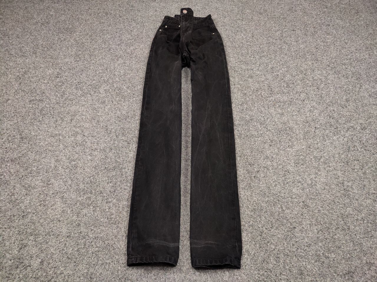 Carhartt Vintage 90's Carhartt Slim Pants Black Denim Casual Jeans Size US 31 - 2 Thumbnail