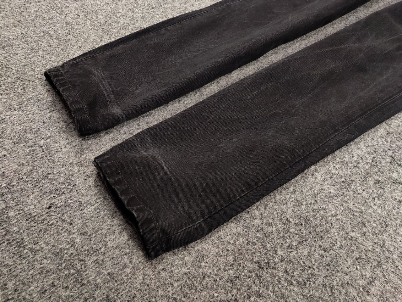 Carhartt Vintage 90's Carhartt Slim Pants Black Denim Casual Jeans Size US 31 - 5 Thumbnail