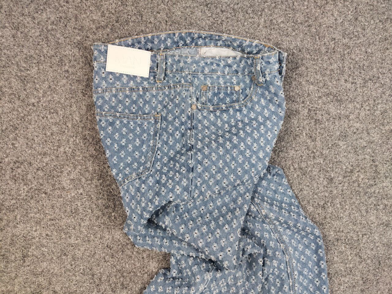 Japanese Brand Vintage Hype Japan Washed Denim Distressed Skater Jeans Size US 29 - 17 Thumbnail