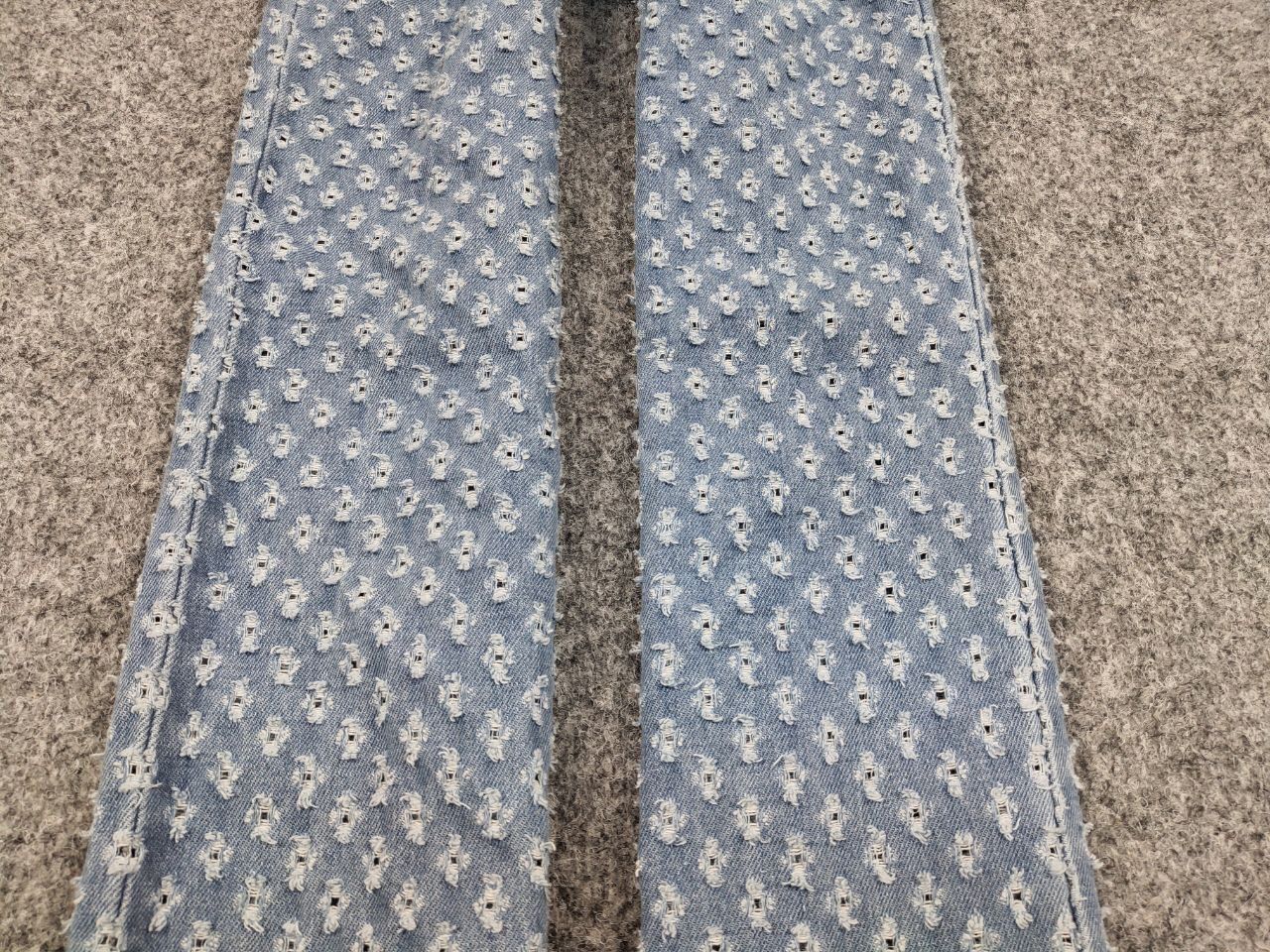 Japanese Brand Vintage Hype Japan Washed Denim Distressed Skater Jeans Size US 29 - 8 Thumbnail