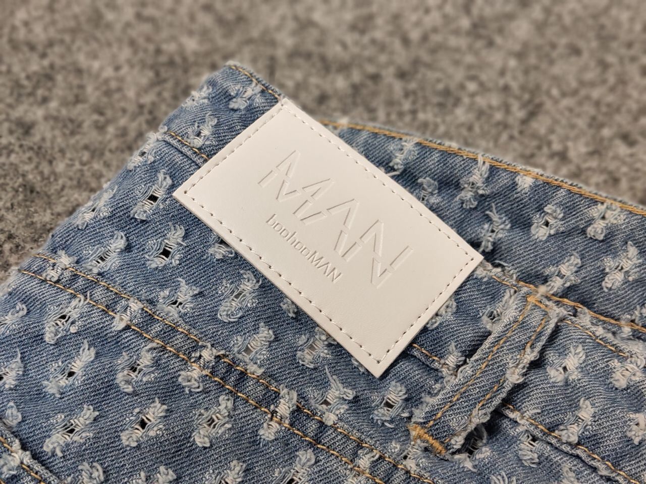 Japanese Brand Vintage Hype Japan Washed Denim Distressed Skater Jeans Size US 29 - 18 Thumbnail