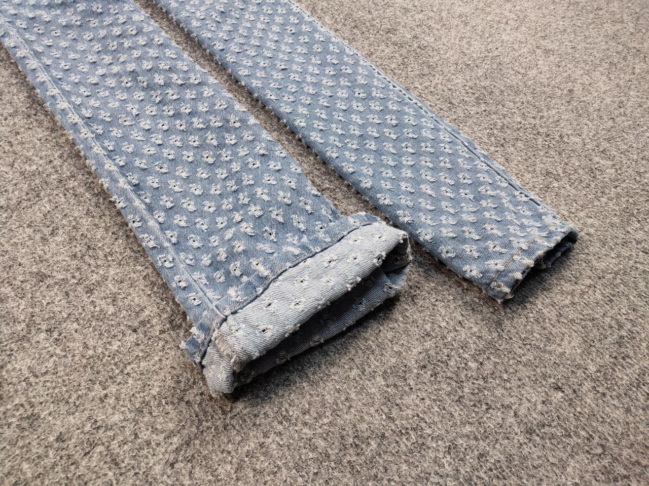Japanese Brand Vintage Hype Japan Washed Denim Distressed Skater Jeans Size US 29 - 9 Thumbnail