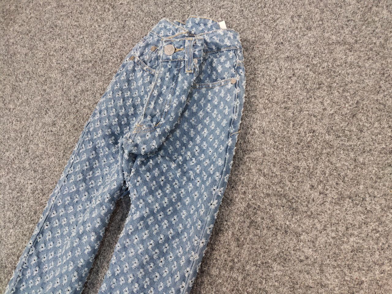 Japanese Brand Vintage Hype Japan Washed Denim Distressed Skater Jeans Size US 29 - 3 Thumbnail