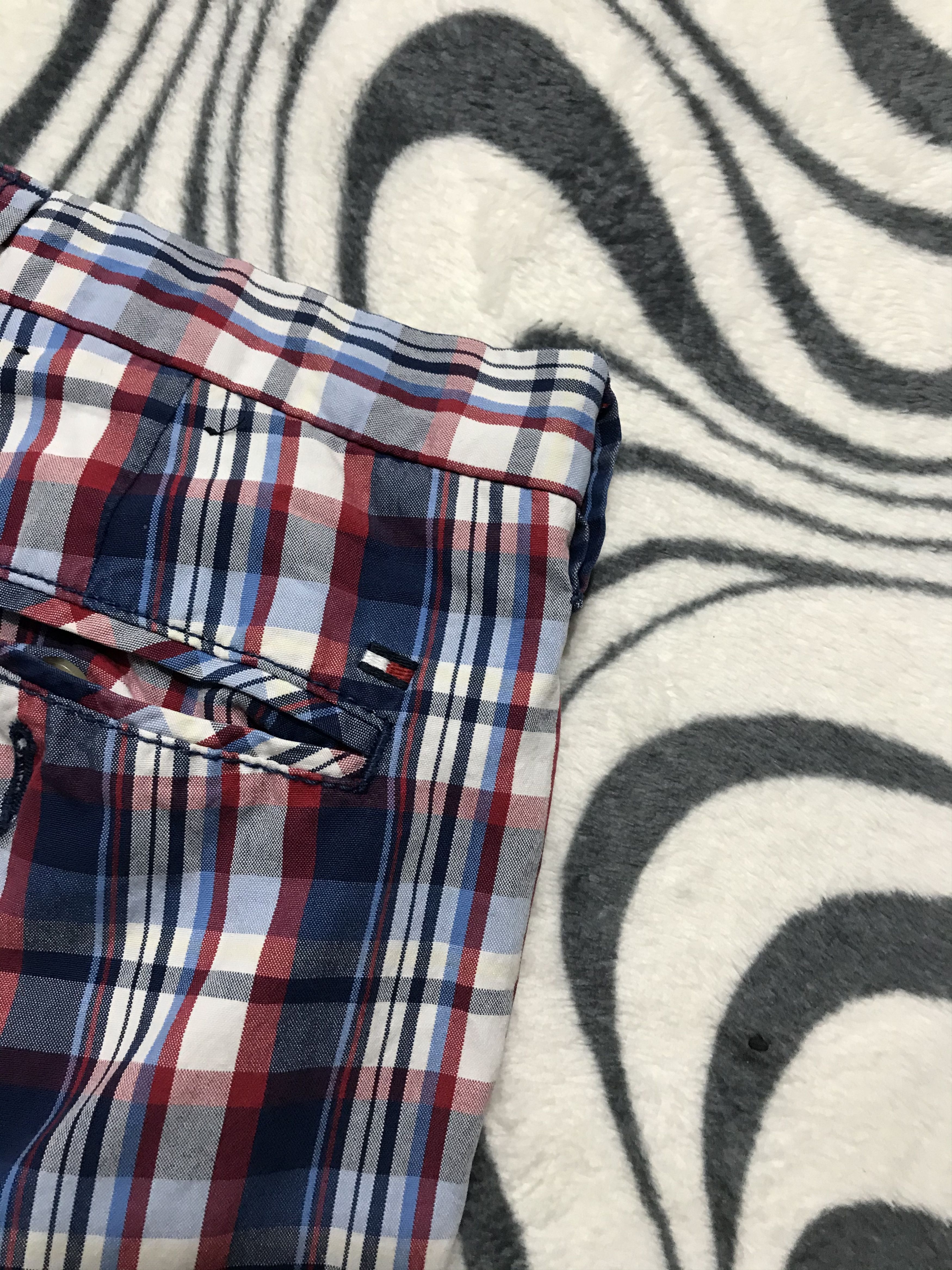 Tommy Hilfiger × Vintage Tommy Hilfiger Mens Cotton Shorts Size US 34 / EU 50 - 3 Thumbnail