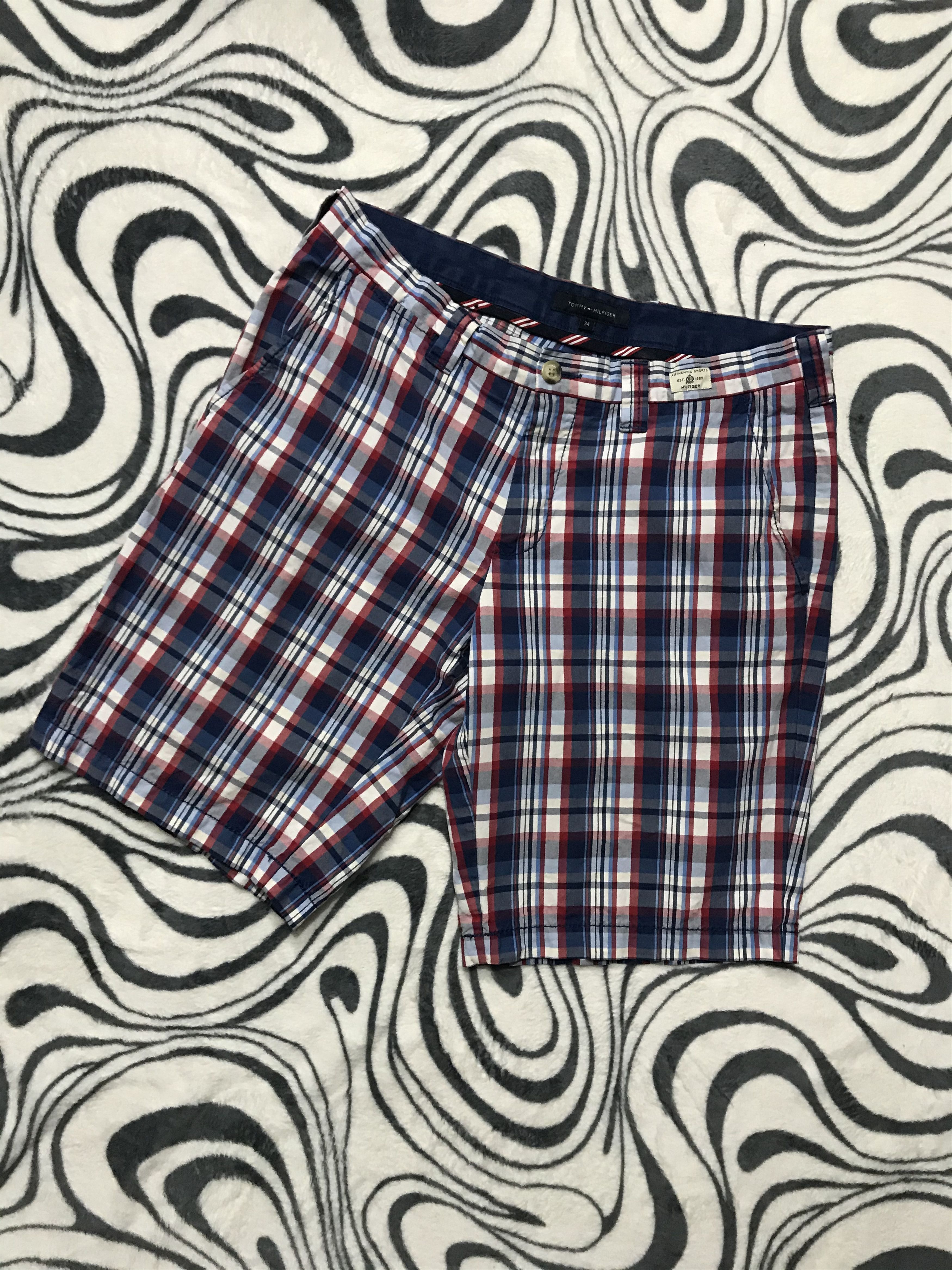 Tommy Hilfiger × Vintage Tommy Hilfiger Mens Cotton Shorts Size US 34 / EU 50 - 1 Thumbnail