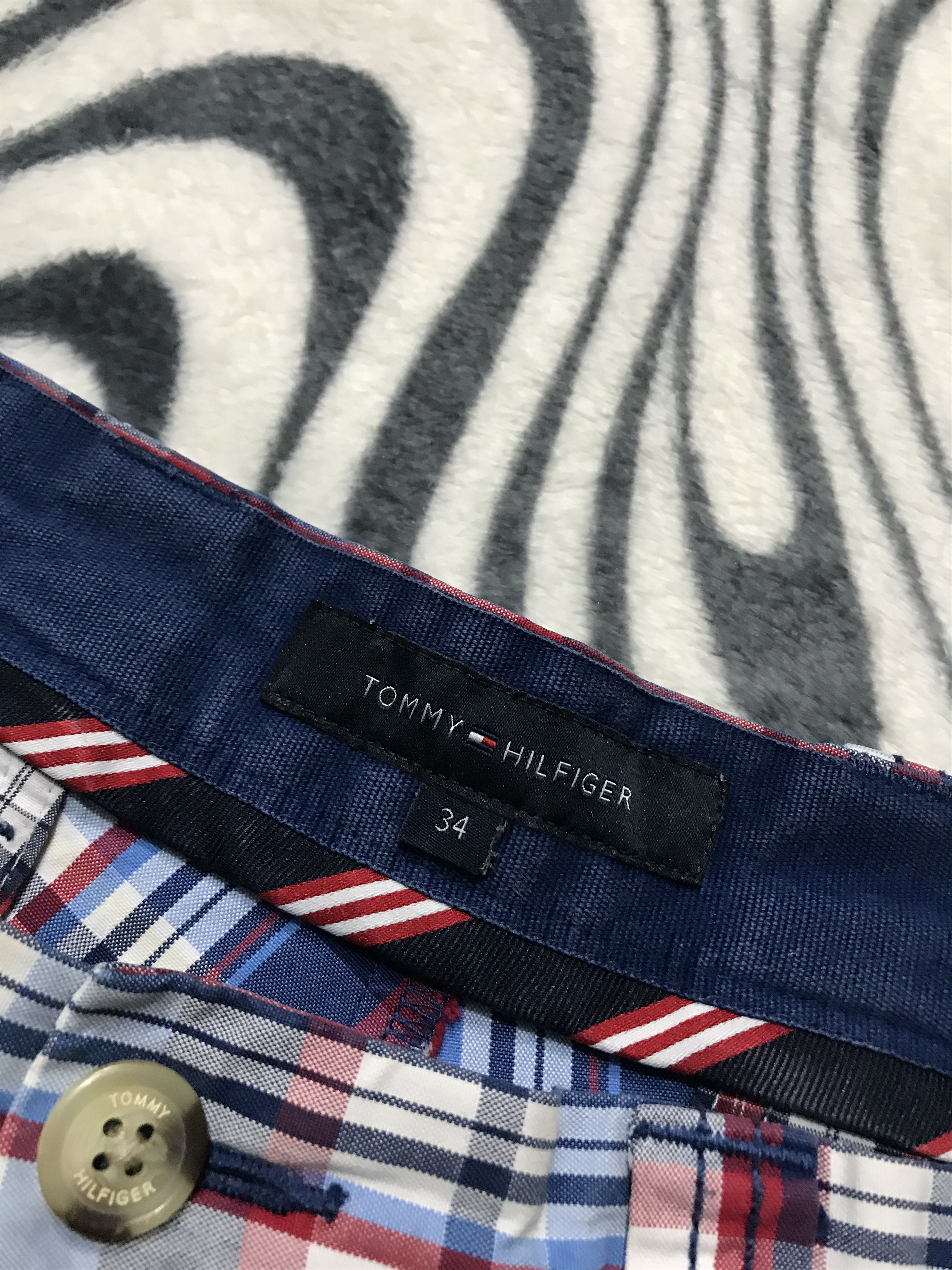 Tommy Hilfiger × Vintage Tommy Hilfiger Mens Cotton Shorts Size US 34 / EU 50 - 5 Thumbnail