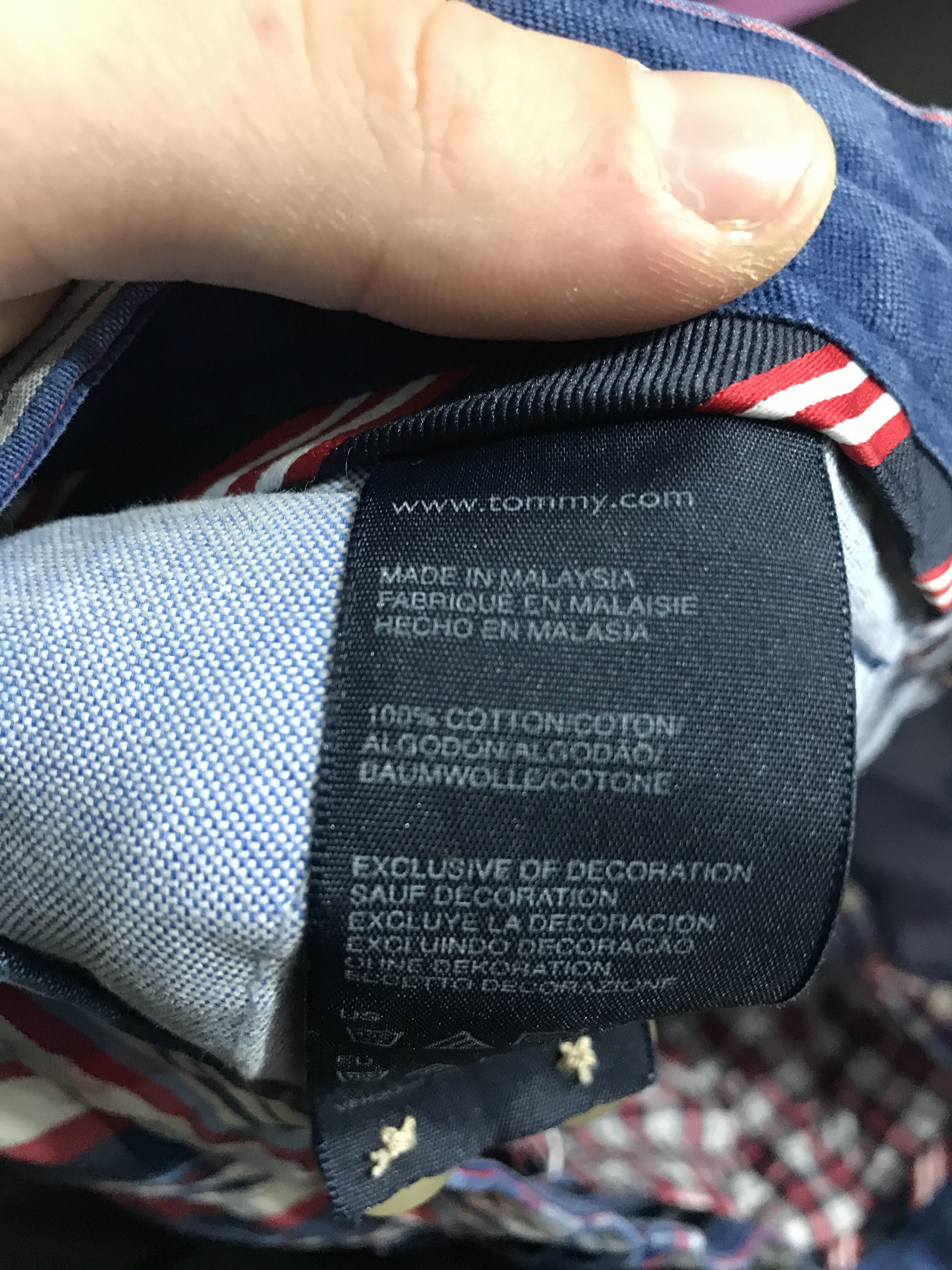 Tommy Hilfiger × Vintage Tommy Hilfiger Mens Cotton Shorts Size US 34 / EU 50 - 6 Thumbnail