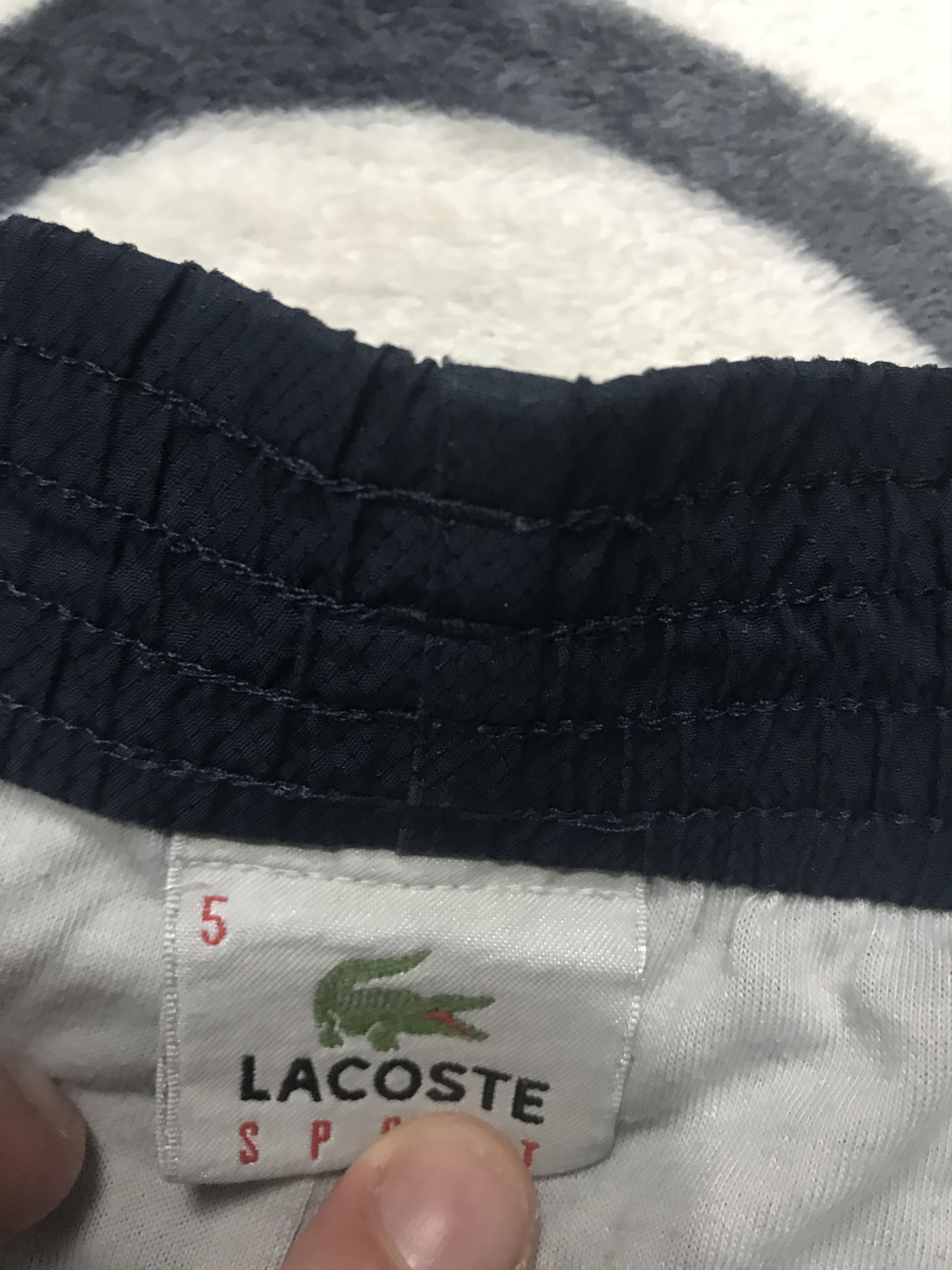 Lacoste Vintage Lacoste Mens Nylon Shorts Size US 34 / EU 50 - 3 Thumbnail