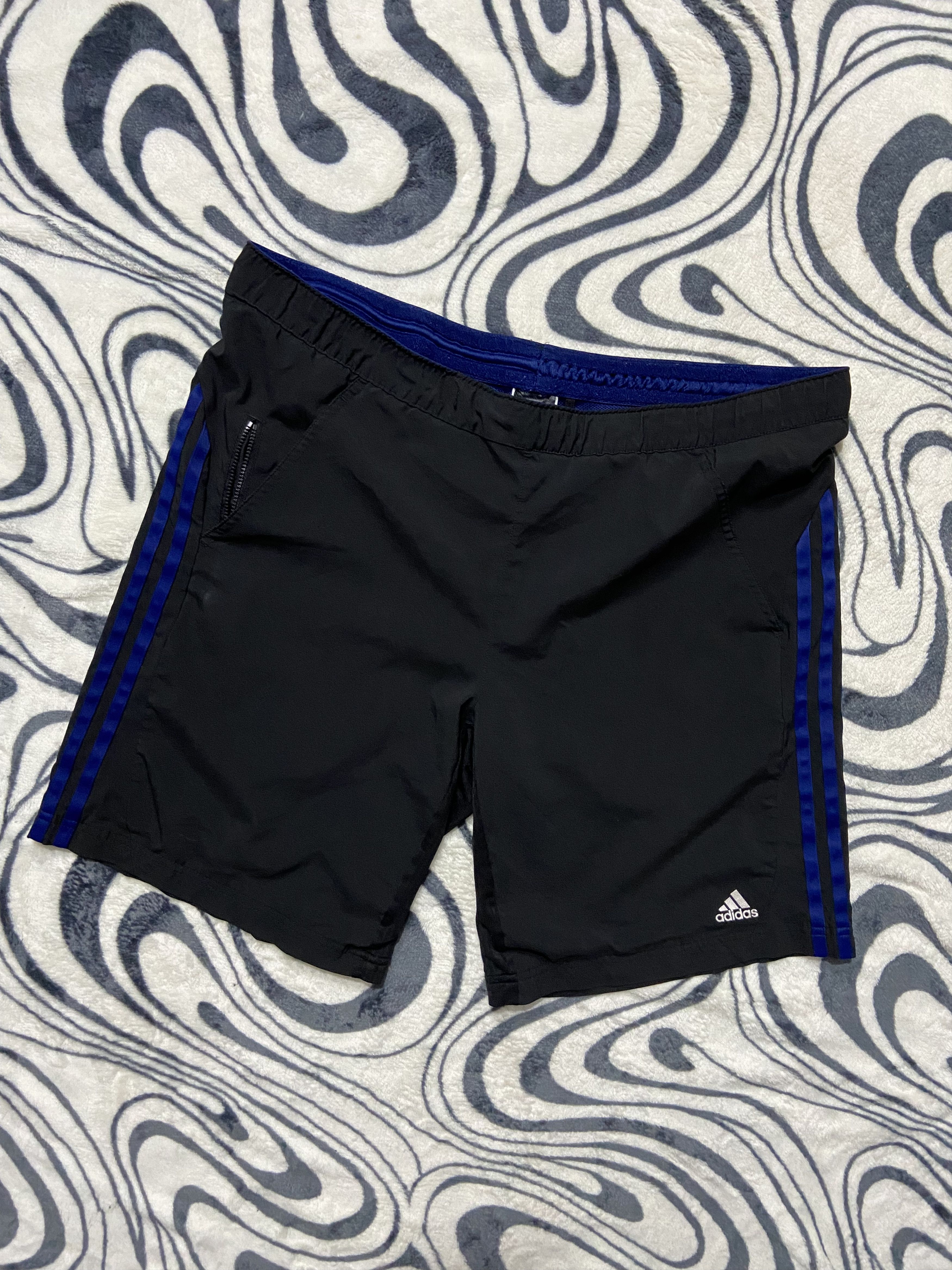 Adidas × Vintage Vintage Adidas Mens Nylon Shorts Y2K Size US 32 / EU 48 - 1 Thumbnail