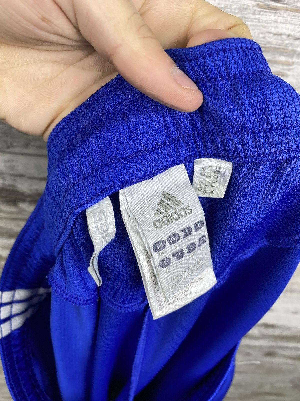Adidas × Vintage Mens Vintage Adidas FC Ajax Amsterdam soccer Shorts Size US 34 / EU 50 - 8 Thumbnail