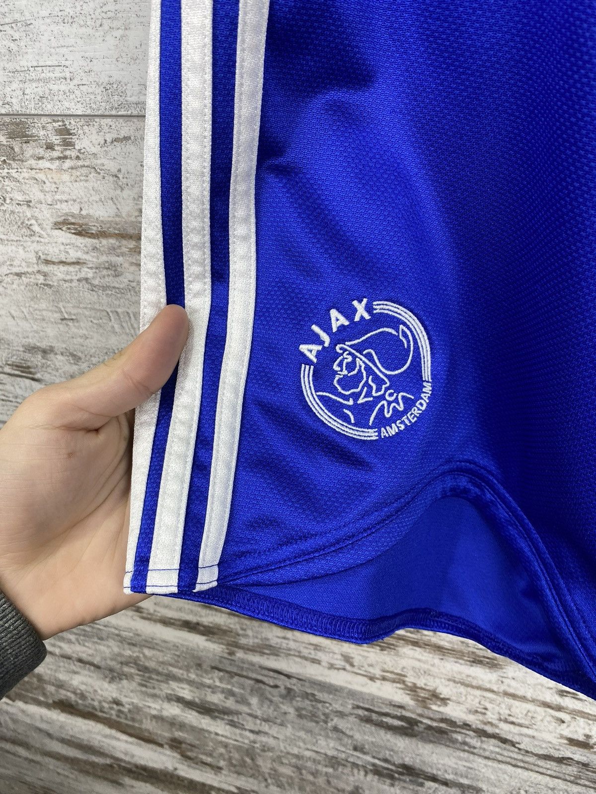 Adidas × Vintage Mens Vintage Adidas FC Ajax Amsterdam soccer Shorts Size US 34 / EU 50 - 2 Thumbnail
