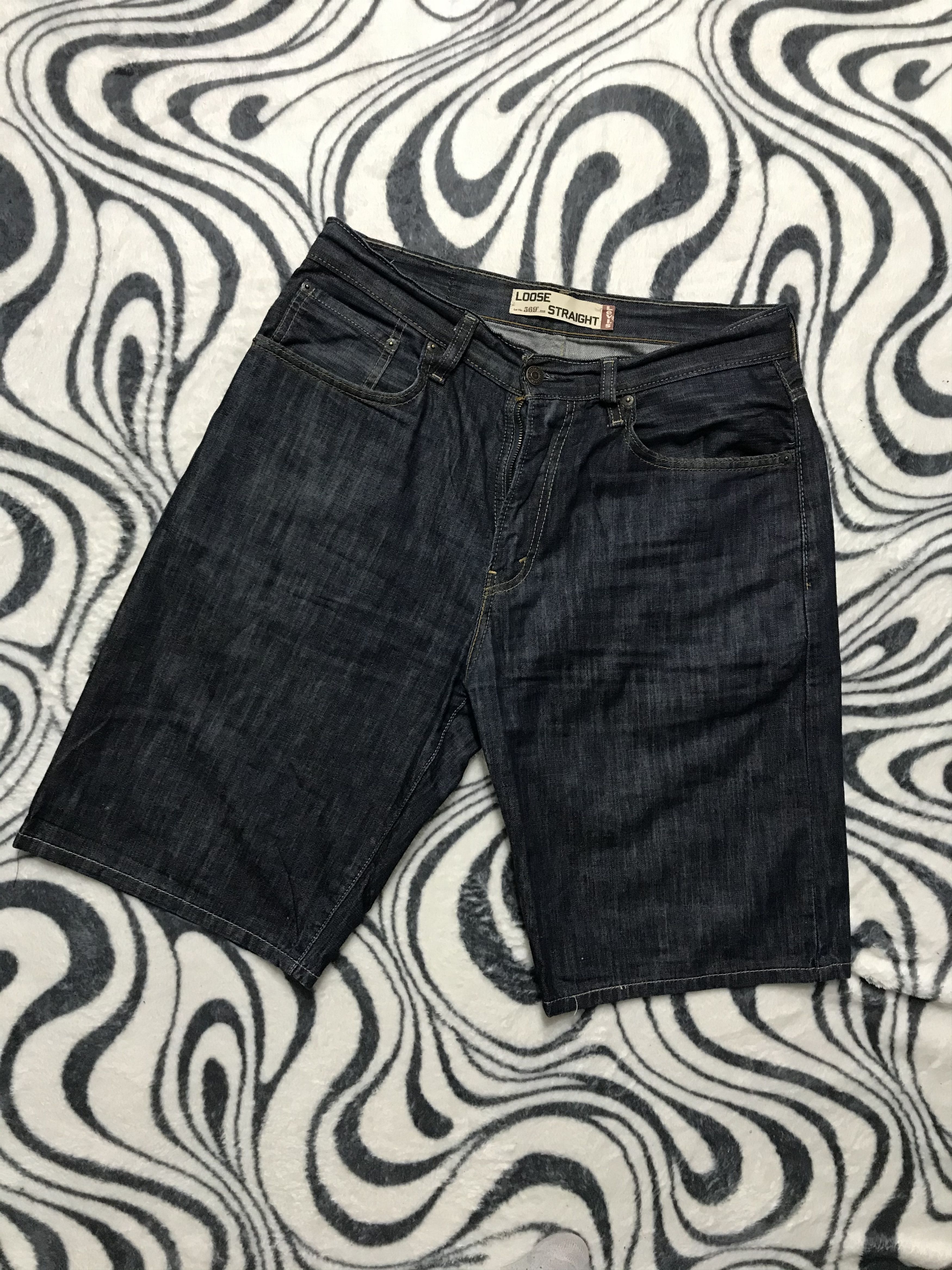 Levi's × Levi's Vintage Clothing × Vintage Vintage Levis 569 Denim Shorts Jeans Size US 32 / EU 48 - 3 Thumbnail