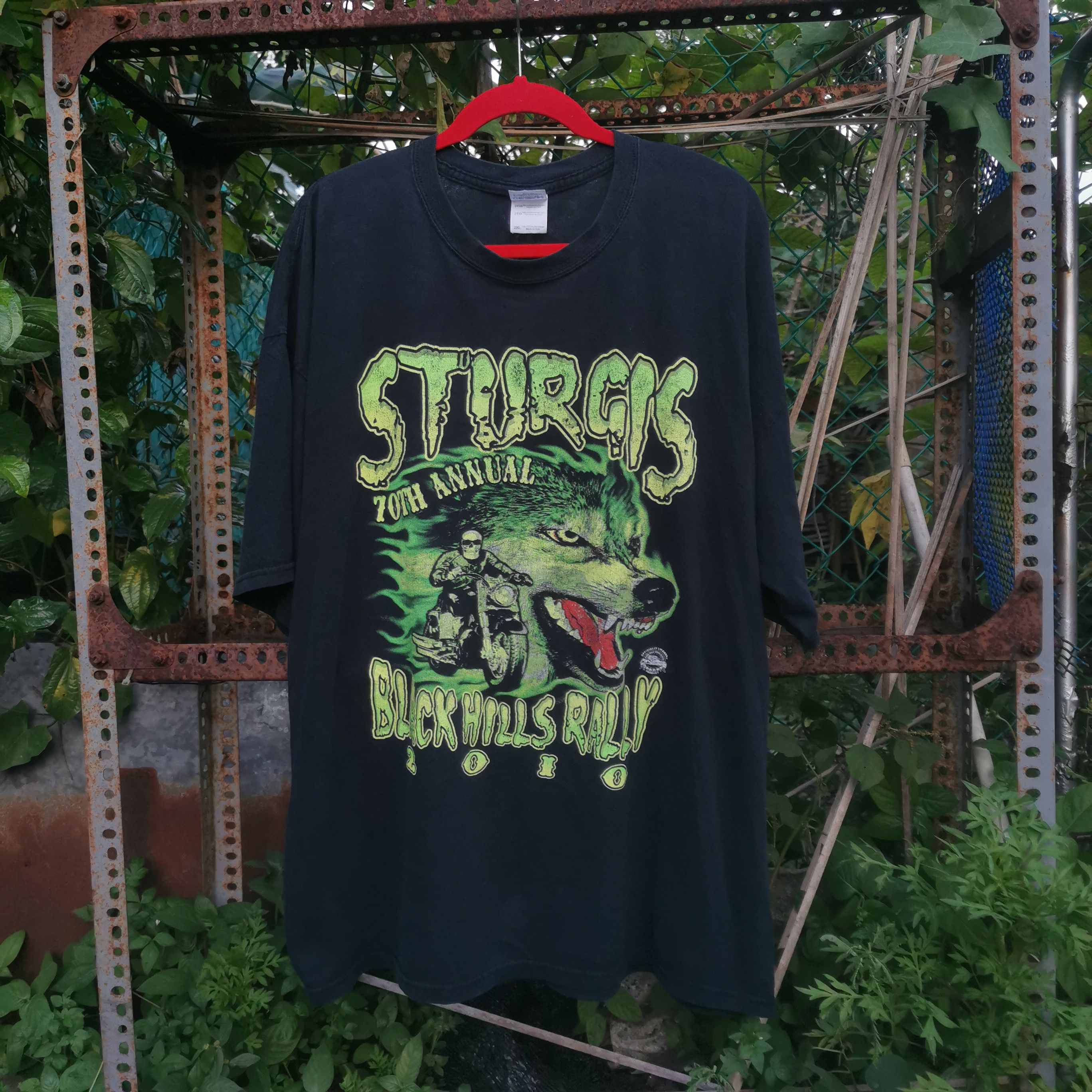 Harley Davidson 💥Steals💥Vintage Sturgis Bike Tee Size US XXL / EU 58 / 5 - 1 Thumbnail