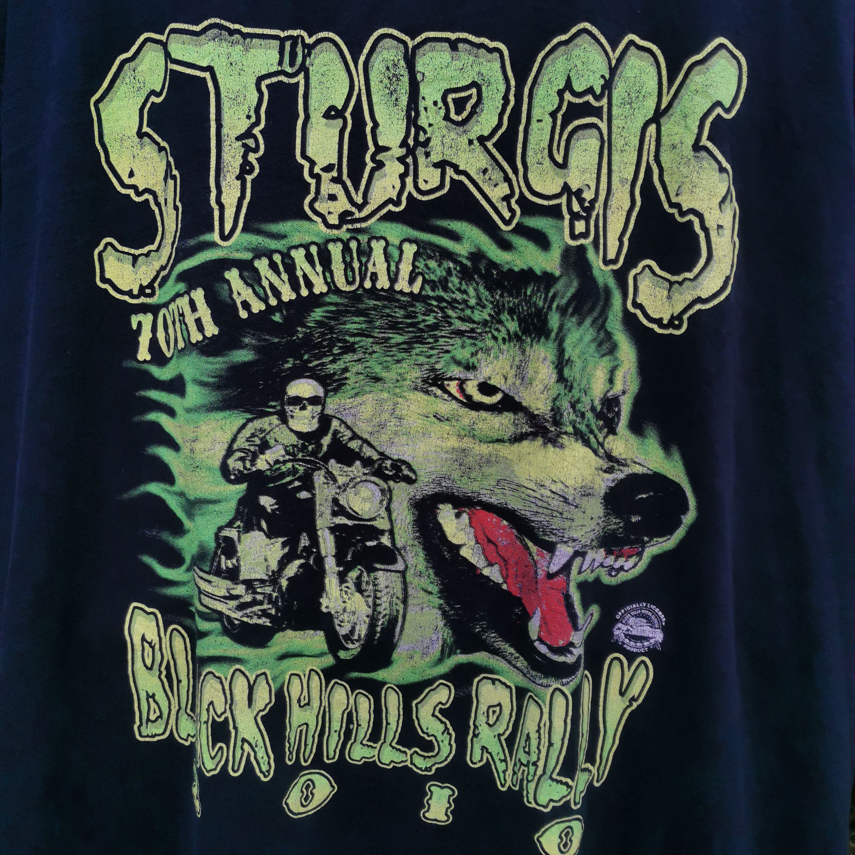 Harley Davidson 💥Steals💥Vintage Sturgis Bike Tee Size US XXL / EU 58 / 5 - 2 Thumbnail