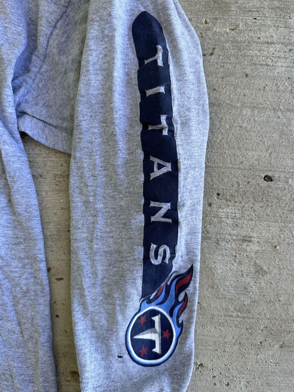 NFL × Vintage Vintage NFL Tennessee Titans Longsleeve T shirt Size US XL / EU 56 / 4 - 2 Thumbnail