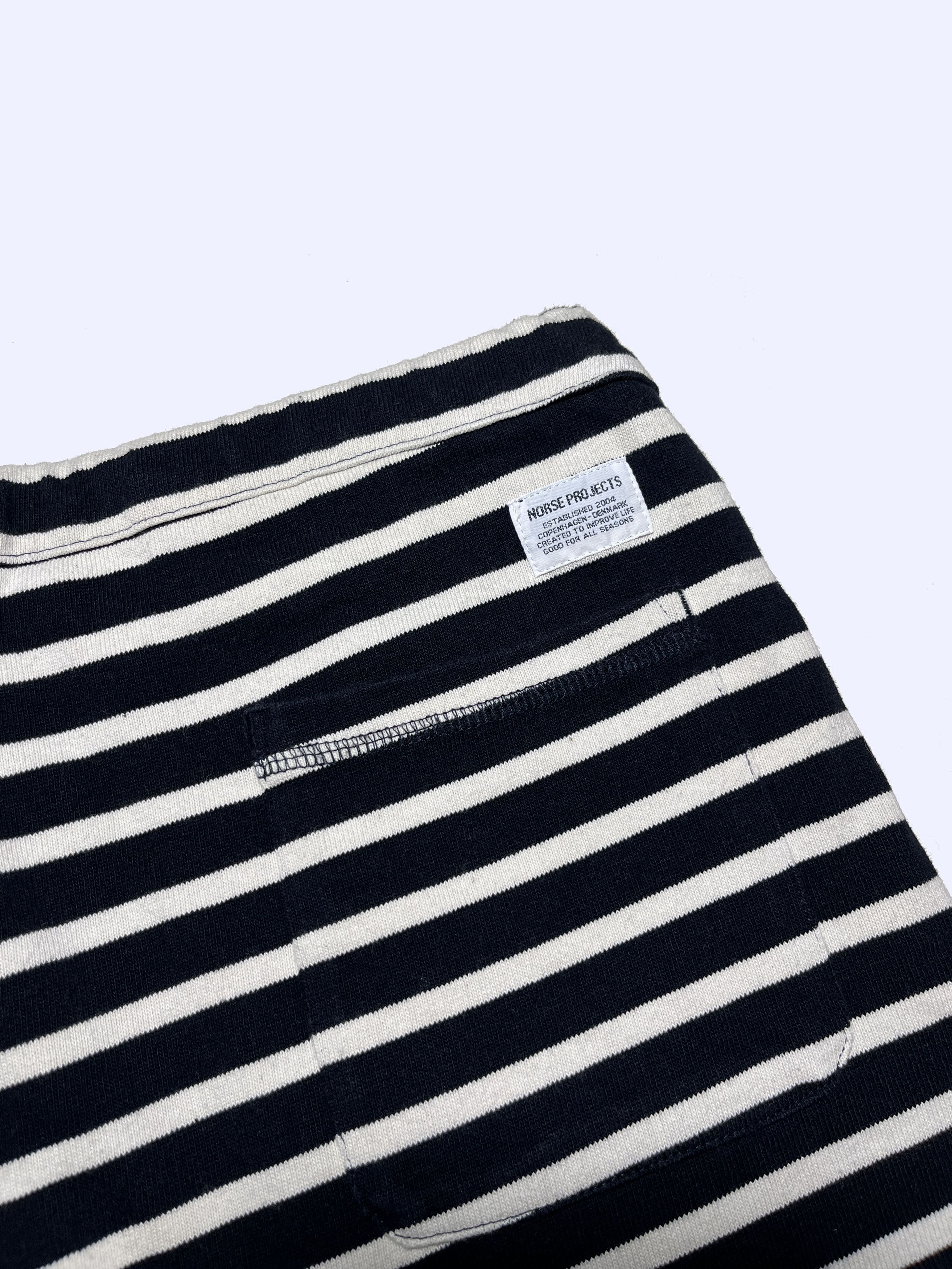 Norse Projects Norse Projects Ro Shorts Compact Striped Blue Shorts Size US 34 / EU 50 - 13 Thumbnail
