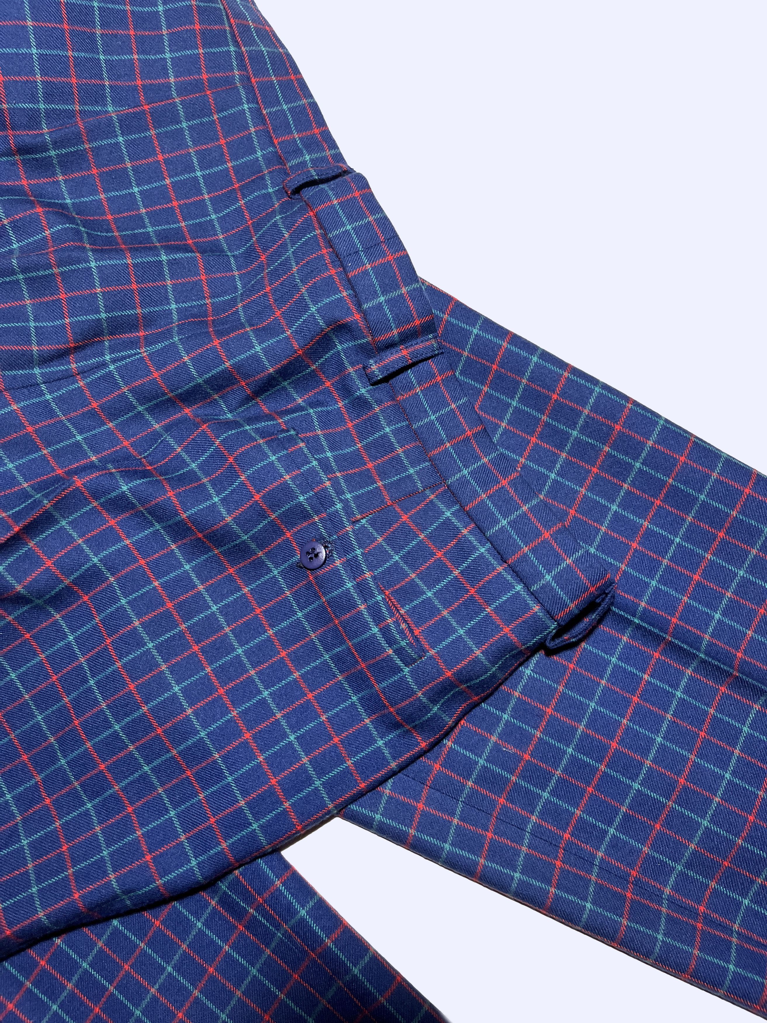 Lacoste LACOSTE Vintage Wool Plaid Checkered Golf Pants Size US 30 / EU 46 - 10 Thumbnail