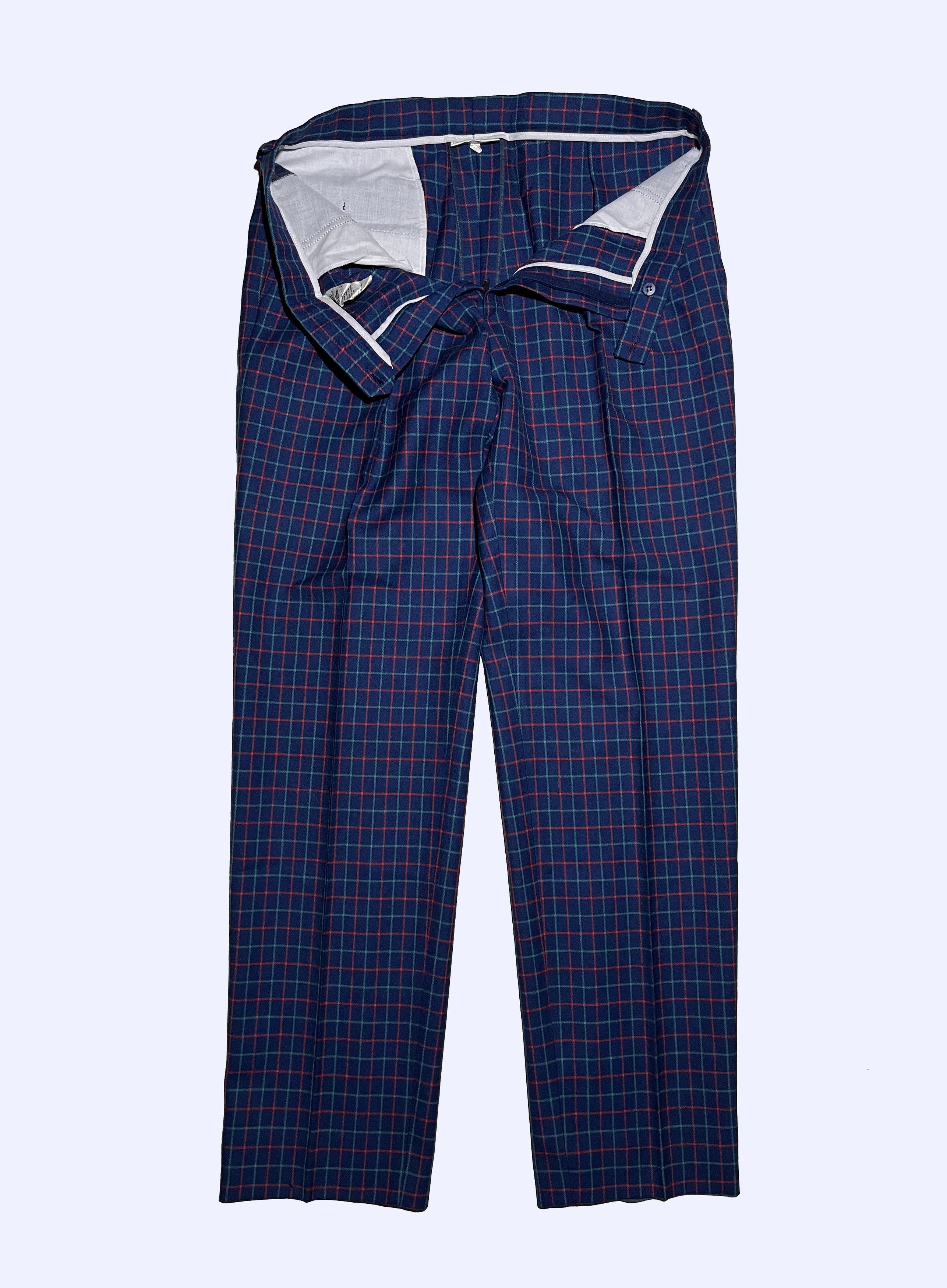 Lacoste LACOSTE Vintage Wool Plaid Checkered Golf Pants Size US 30 / EU 46 - 8 Thumbnail