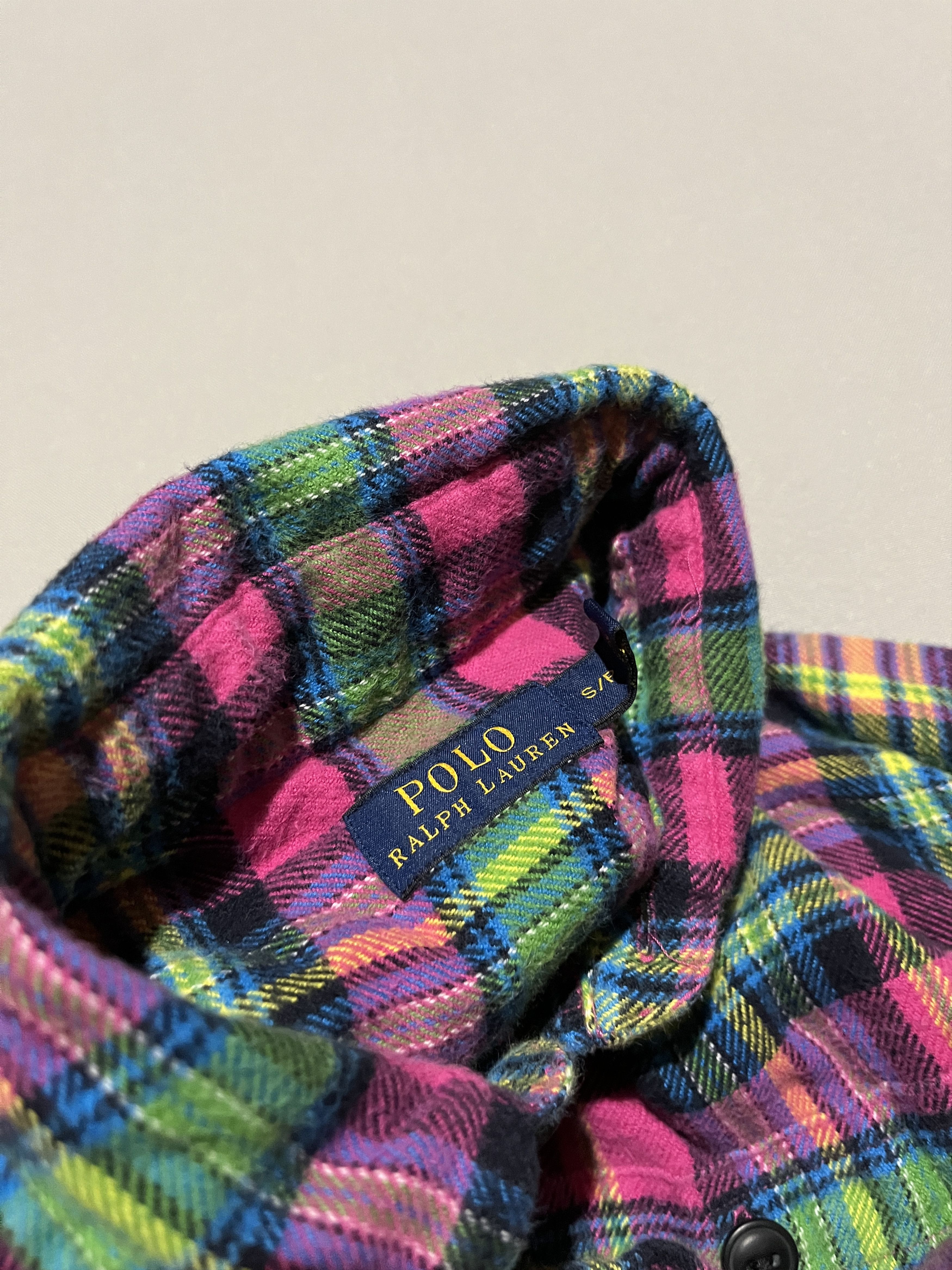 Flannel Polo Ralph Lauren Flannel Warm & Soft Shirt Size US S / EU 44-46 / 1 - 7 Thumbnail