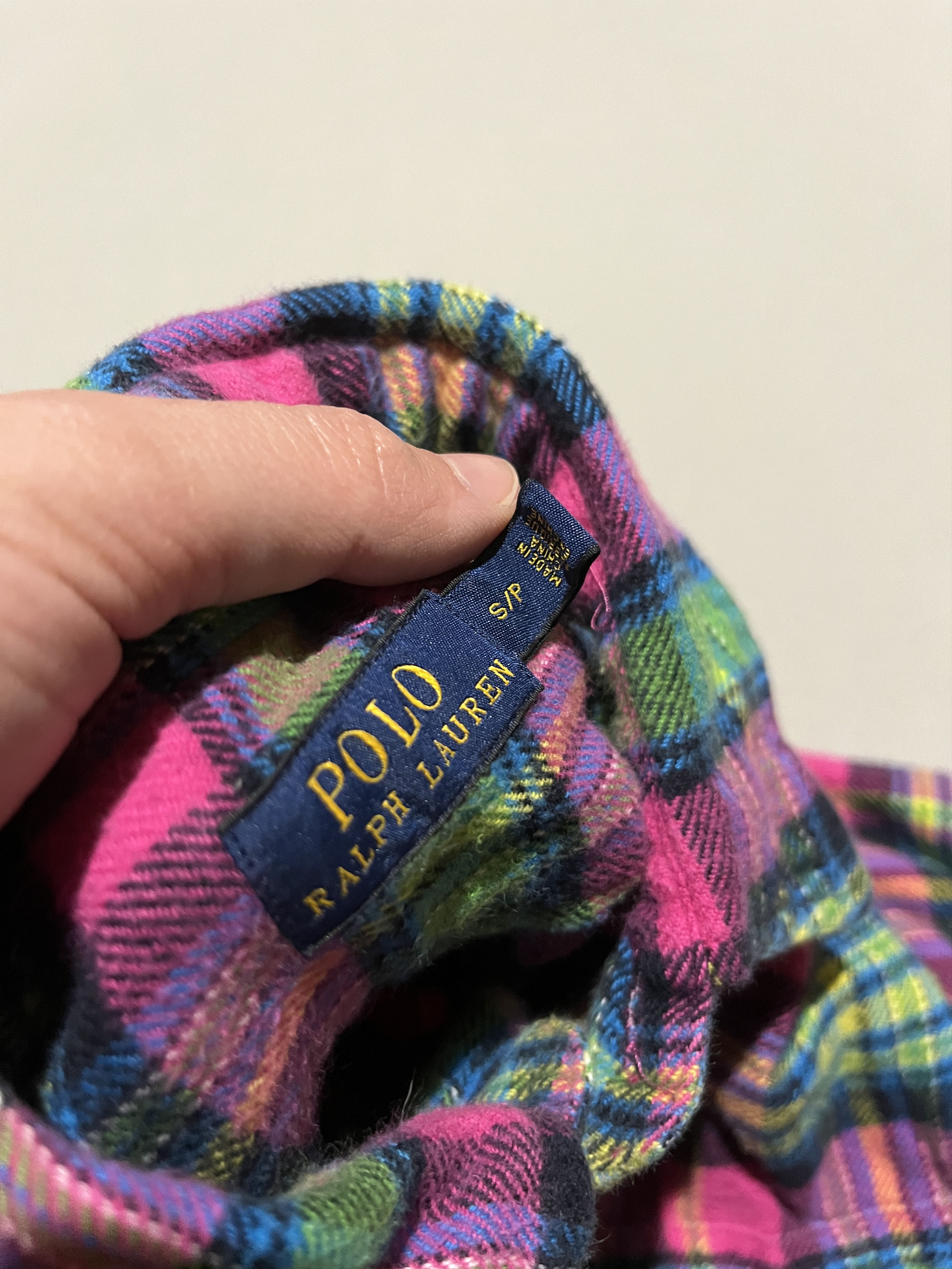 Flannel Polo Ralph Lauren Flannel Warm & Soft Shirt Size US S / EU 44-46 / 1 - 6 Thumbnail