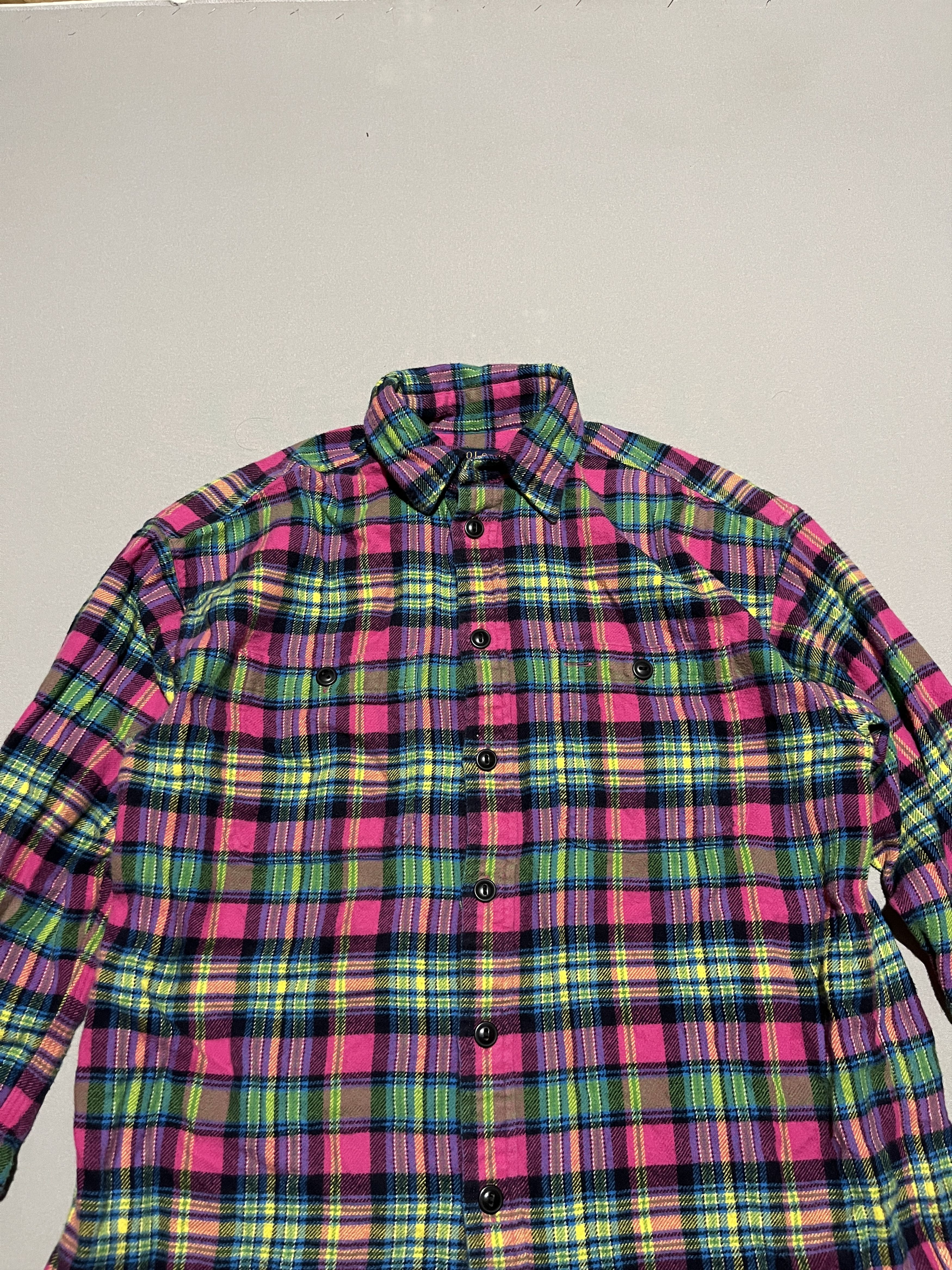 Flannel Polo Ralph Lauren Flannel Warm & Soft Shirt Size US S / EU 44-46 / 1 - 2 Thumbnail