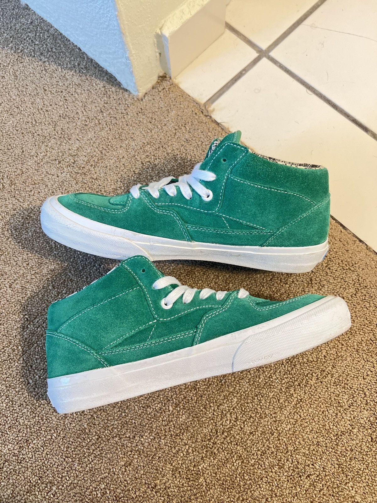 Vans Vans Half cab pro Ray Barbee Emerald green OG Grailed