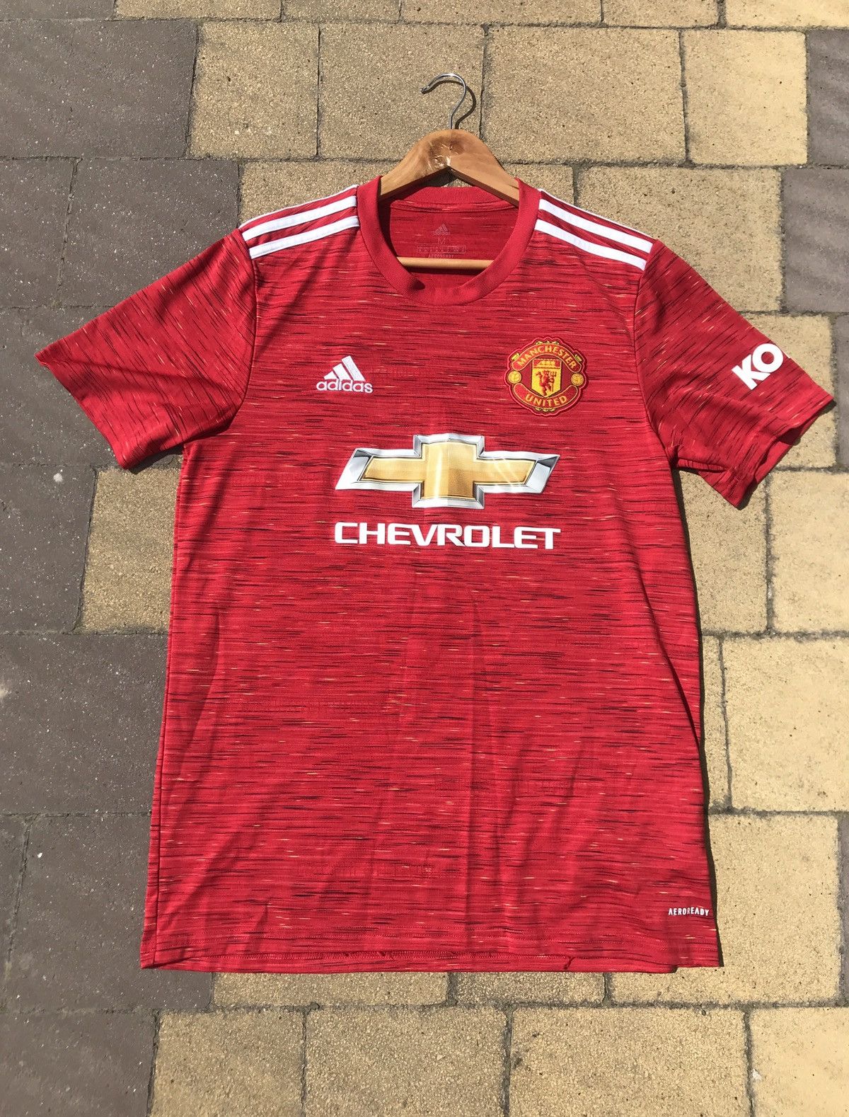 Adidas Manchester United 2020-2021 Home Soccer Jersey Football Kit Size US M / EU 48-50 / 2 - 1 Thumbnail