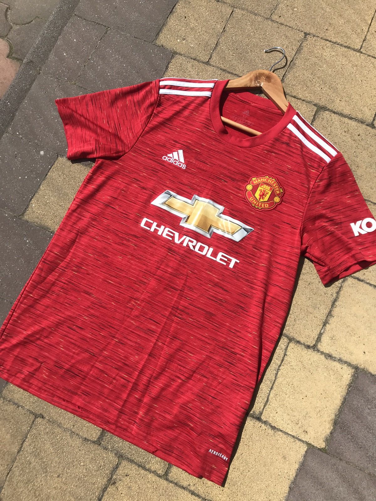 Adidas Manchester United 2020-2021 Home Soccer Jersey Football Kit Size US M / EU 48-50 / 2 - 3 Thumbnail