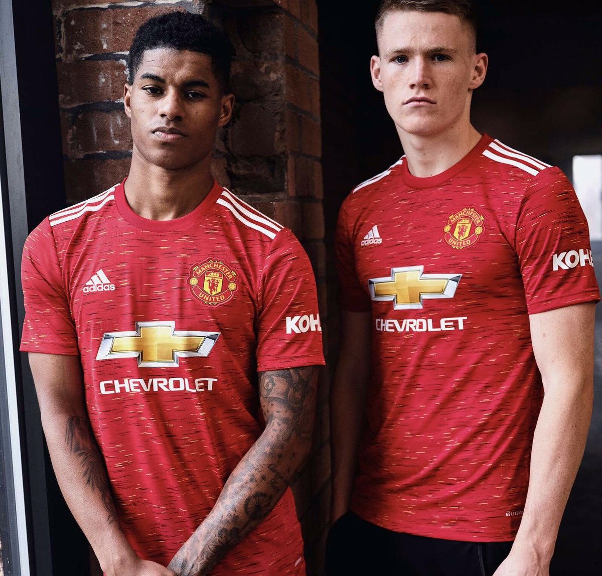 Adidas Manchester United 2020-2021 Home Soccer Jersey Football Kit Size US M / EU 48-50 / 2 - 2 Thumbnail
