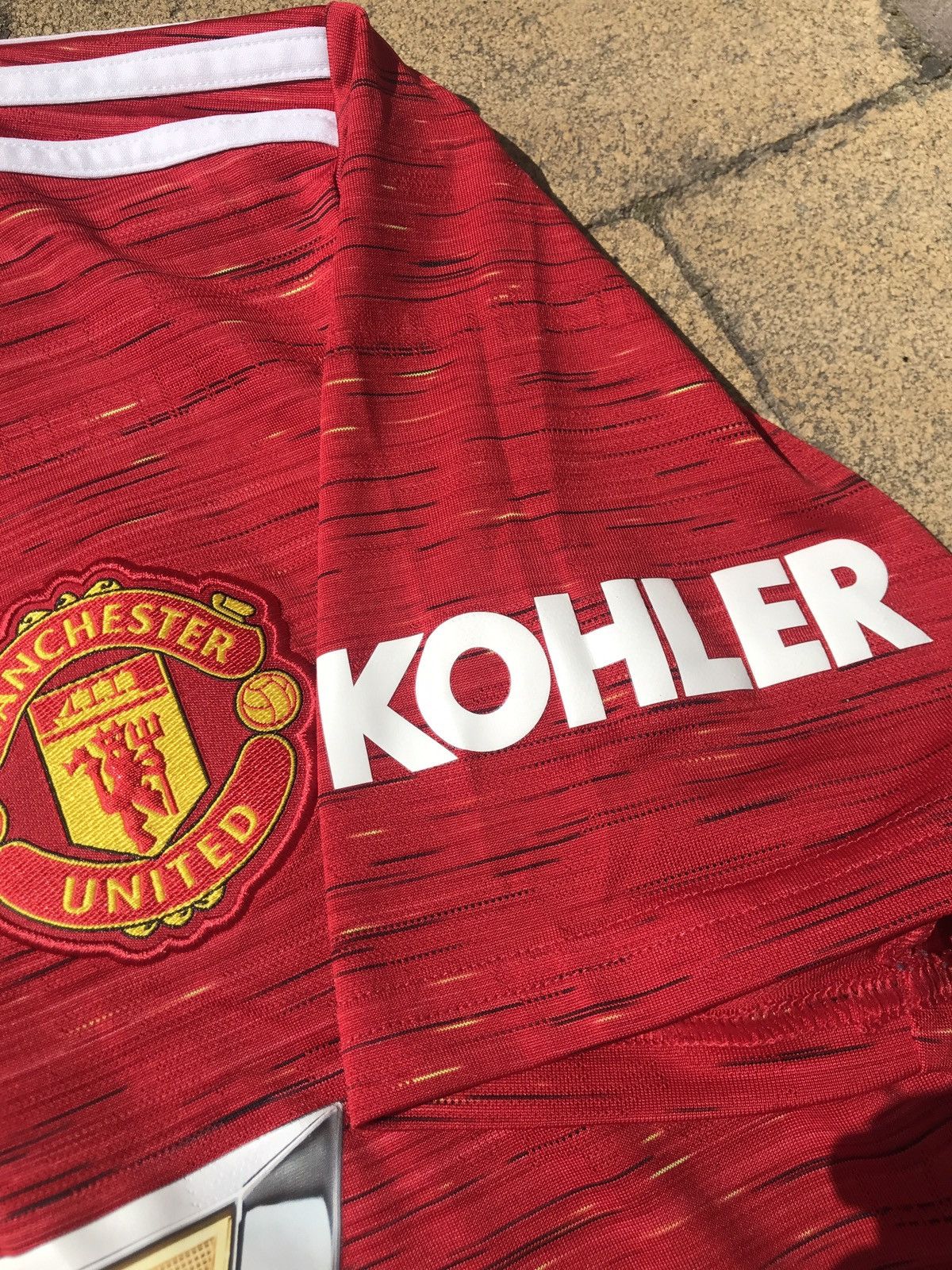 Adidas Manchester United 2020-2021 Home Soccer Jersey Football Kit Size US M / EU 48-50 / 2 - 6 Thumbnail