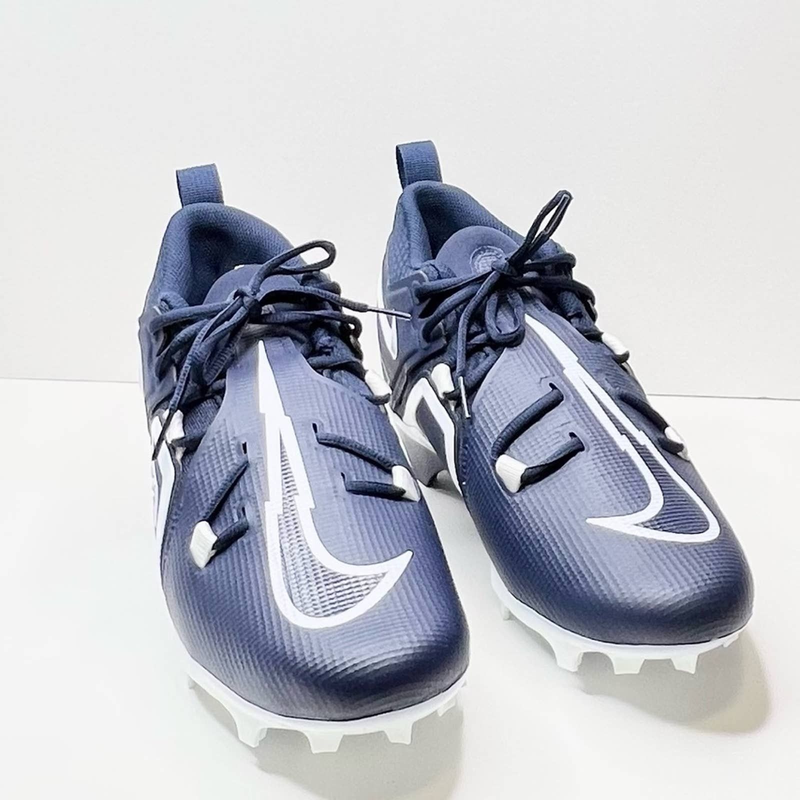 Nike Men's Alpha Menace Pro Football Cleats Navy Size