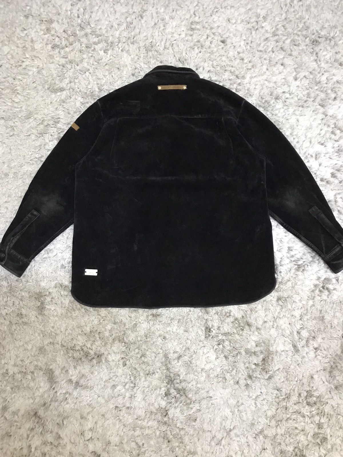 Ecko Unltd. × Vintage ⚡️Vintage Ecko UNLTD Velvet Button Shirt Jacket Size US M / EU 48-50 / 2 - 8 Thumbnail