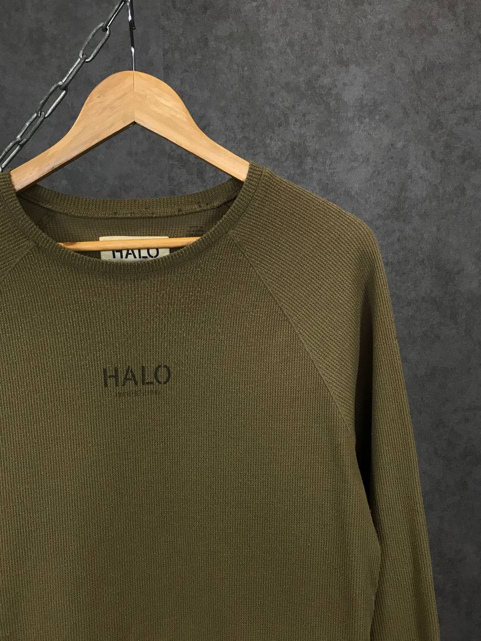Halo Halo New Line Denmark designer center logo longsleeve Size US XL / EU 56 / 4 - 2 Thumbnail