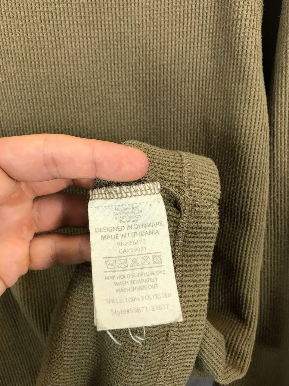 Halo Halo New Line Denmark designer center logo longsleeve Size US XL / EU 56 / 4 - 5 Thumbnail