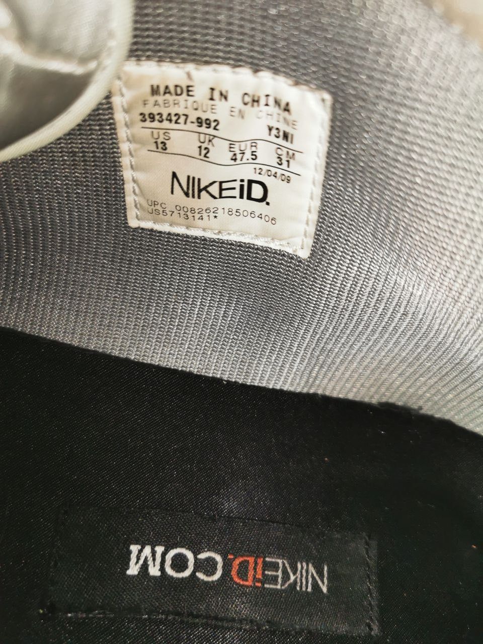 Nike RARE Nike Zoom ID TESS 393427-992 Size US 13 / EU 46 - 12 Thumbnail