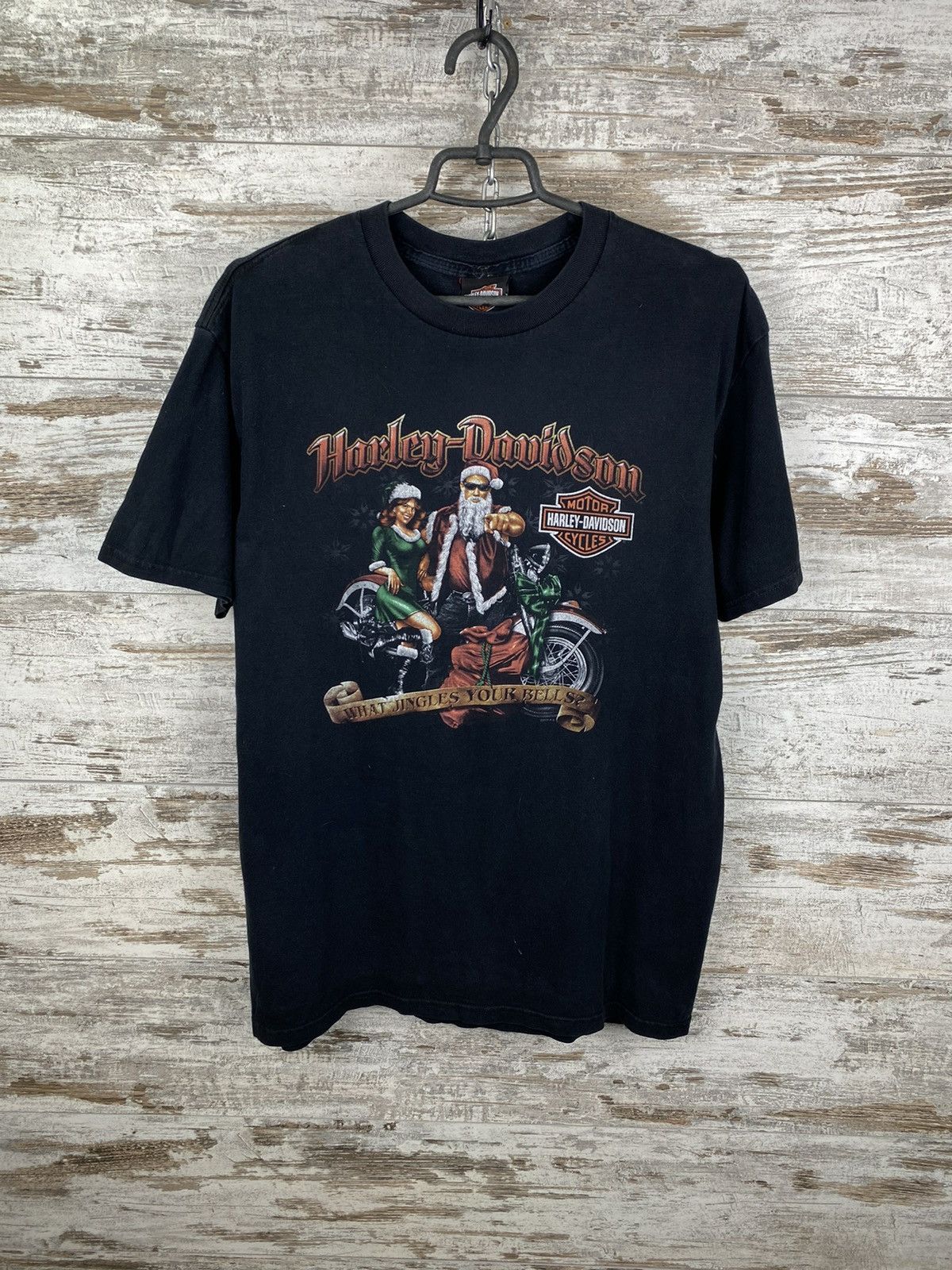 Harley Davidson × Vintage Mens Vintage Harley Davidson 2008 T Shirt rare tee y2k motor Size US L / EU 52-54 / 3 - 1 Thumbnail